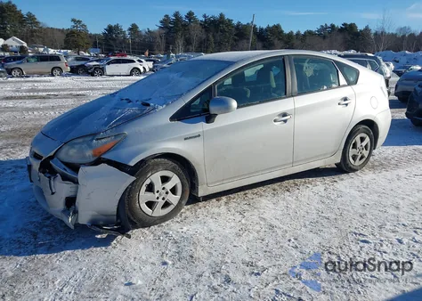 2010 Toyota Prius Iii z USA, uszkodzony, nr VIN JTDKN3DU8A0015243